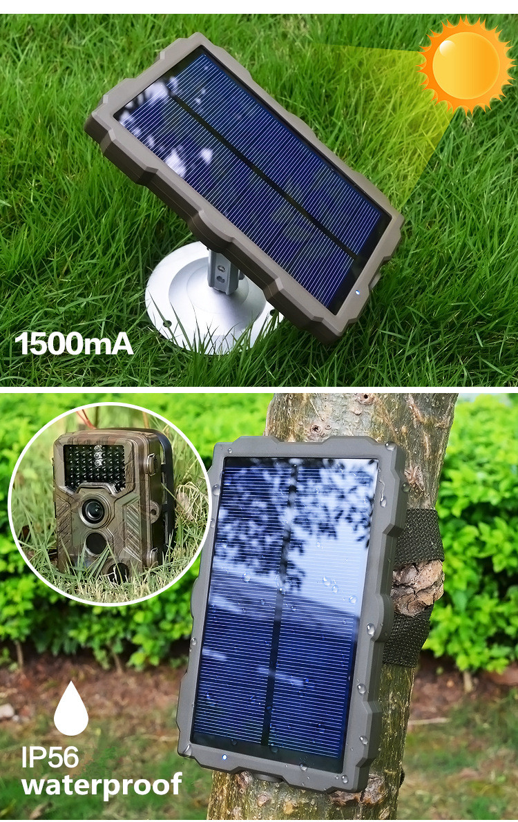 Hunting Camera Solar Panel Charger